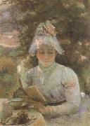 Marie Bracquemond Tea Time France oil painting artist